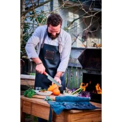 DICK Leder-Rolltasche "Red Spirit", 5-teilig, Besteck -Grillausrüstung Verkäufe DICK Leder Rolltasche Red Spirit 5 teilig Besteck@@1892248 3