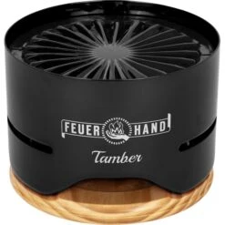 Feuerhand Tisch-Holzkohlegrill Tamber, Jet Black -Grillausrüstung Verkäufe Feuerhand Tisch Holzkohlegrill Tamber Jet Black@@1855414 3