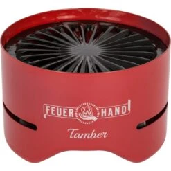 Feuerhand Tisch-Holzkohlegrill Tamber, Ruby Red -Grillausrüstung Verkäufe Feuerhand Tisch Holzkohlegrill Tamber Ruby Red@@1855413 2