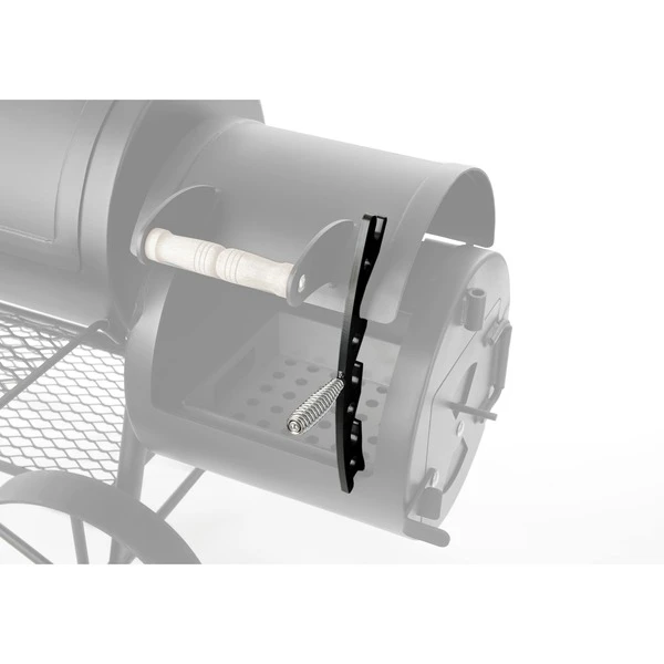 Joe´s Barbeque Massiver Deckelhalter (klein), Halterung 3 Joe´s Barbeque Massiver Deckelhalter (klein), Halterung