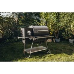 Moesta Sheriff Pelletgrill, Inkl. Frontablage PaperPlank Black Und Haken -Grillausrüstung Verkäufe Moesta Sheriff Pelletgrill inkl Frontablage PaperPlank black und Haken@@1899587 5