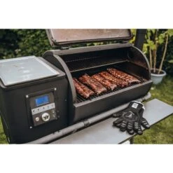 Moesta Sheriff Pelletgrill, Inkl. Frontablage PaperPlank Black Und Haken -Grillausrüstung Verkäufe Moesta Sheriff Pelletgrill inkl Frontablage PaperPlank black und Haken@@1899587 6
