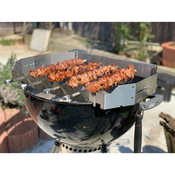 Moesta Turnado Set Für 57cm / 60cm Grills, Spieß – Bild 5