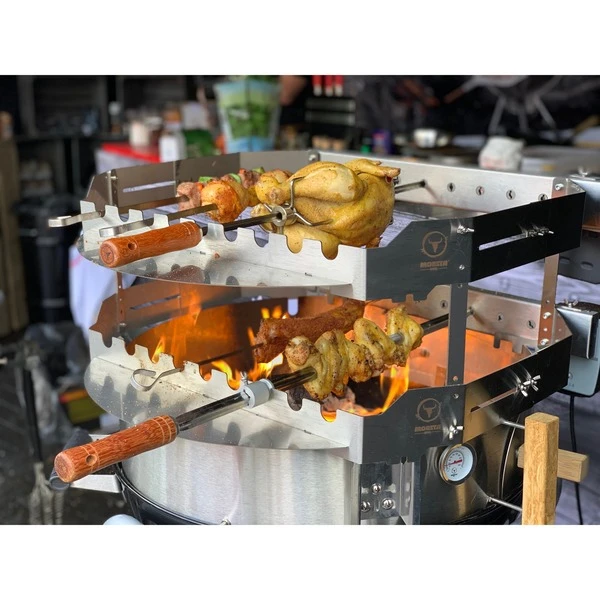 Moesta Turnado Set Für 57cm / 60cm Grills, Spieß – Bild 8