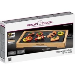 ProfiCook Teppanyaki-Grill TYG 1143, Elektro-Grillplatte -Grillausrüstung Verkäufe ProfiCook Teppanyaki Grill TYG 1143 Elektro Grillplatte@@1864179 3