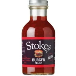 Stokes Sauces Burger Relish, Sauce