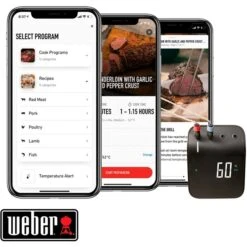 Weber Connect Smart Grilling Hub, Thermometer -Grillausrüstung Verkäufe Weber Connect Smart Grilling Hub Thermometer@@1600833 4