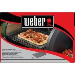 Weber Glasierter Pizzastein 18414, Eckig 44cm X 30cm -Grillausrüstung Verkäufe Weber Glasierter Pizzastein 18414 eckig 44cm x 30cm@@1808790 3