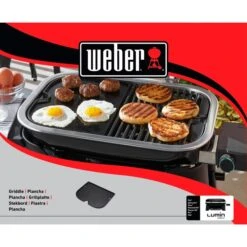 Weber Grillplatte 6611, Für Lumin Compact Elektrogrill -Grillausrüstung Verkäufe Weber Grillplatte 6611 f r Lumin Compact Elektrogrill@@1875588 3