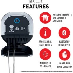 Weber Grillthermometer IGrill 3 -Grillausrüstung Verkäufe Weber Grillthermometer iGrill 3@@1303167 13