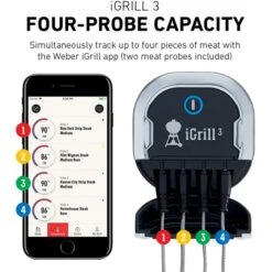 Weber Grillthermometer IGrill 3 -Grillausrüstung Verkäufe Weber Grillthermometer iGrill 3@@1303167 14