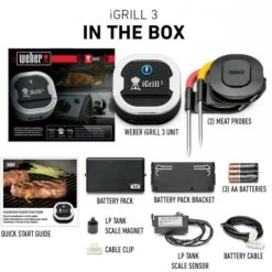 Weber Grillthermometer IGrill 3 -Grillausrüstung Verkäufe Weber Grillthermometer iGrill 3@@1303167 15