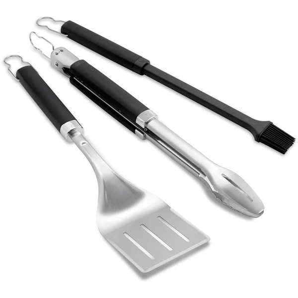 Weber Premium Grillbesteck, 3-teilig 3 Weber Premium Grillbesteck, 3-teilig