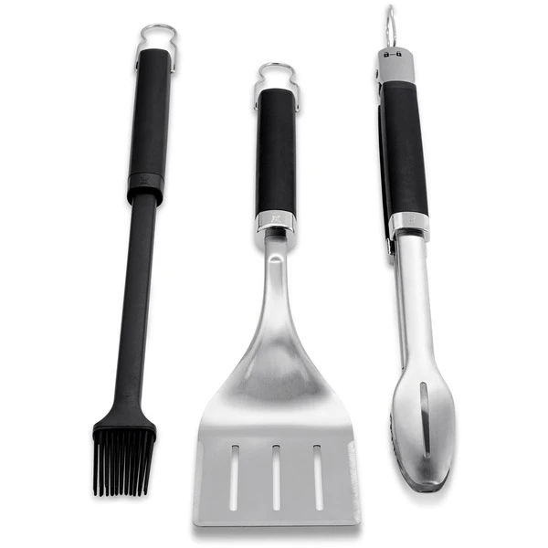 Weber Premium Grillbesteck, 3-teilig 4 Weber Premium Grillbesteck, 3-teilig – Bild 2