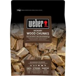 Weber Wood Chunks Hickory 17619, Räucherchips